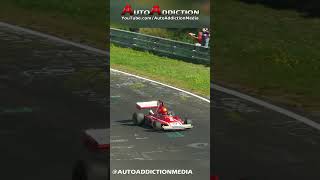 Niki Lauda's Ferrari Formula 1 Car On The Nürburgring Nordschleife!
