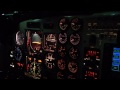King Air 350 Night Landing Cockpit View