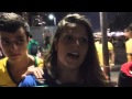 World Cup 2014: Brazil supporters celebrate win against Colombia in the quarter-finals