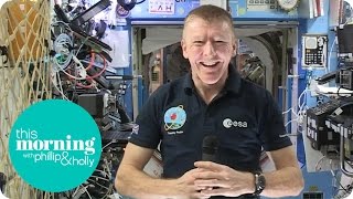 Tim Peake On Living In Space This Morning