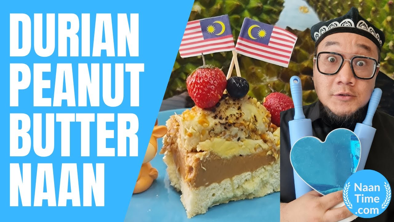 Tasty Durian Peanut Butter on #UYGHUR Naan