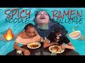 EXTREME SPICY RAMEN NOODLE CHALLENGE π₯π₯ | SURPRISE ENDING!!!