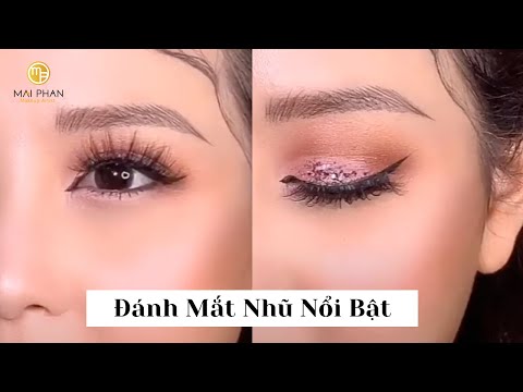 (chi tiết) Mắt Nhũ Nổi Bật | Mai Phan Makeup