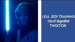 Leia Jedi Training - Rise Of Skywalker - Twixtor 1080P