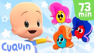 Balões bebê: aprenda os números com Cuquin! 🎈  | Desenhos animados para bebês