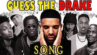 Guess The Drake Song Music Quiz | Guess The Rap Song