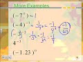 8.3 Negative Exponents with Division and Zero Part 1.WMV