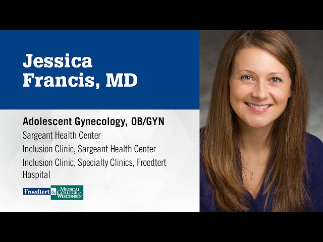 Watch Dr. Jessica Francis, obstetrician/gynecologist on YouTube.