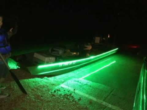Green L.E.D. Fishing Lights 1st Class Tackle T.V. (Promo-1) Night Fishing Under Green Lights This Is Our Current Hot Product After Jsut Two...