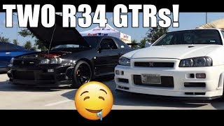 Towne Lake Cars and Coffee | Feat. TWO R34 GTRs| (June 2018)
