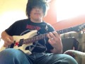 Motley crue piece of your action guitar cover