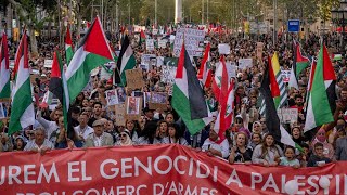 Entrevistas En Directo Huelga General Por Palestina En Madrid
