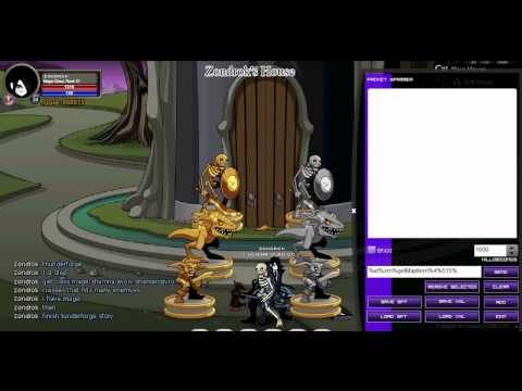 Aqw Dark Mystic Purple