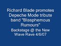 Video Richard Blade On Depeche Mode Tribute "Blasphemous Rumours"