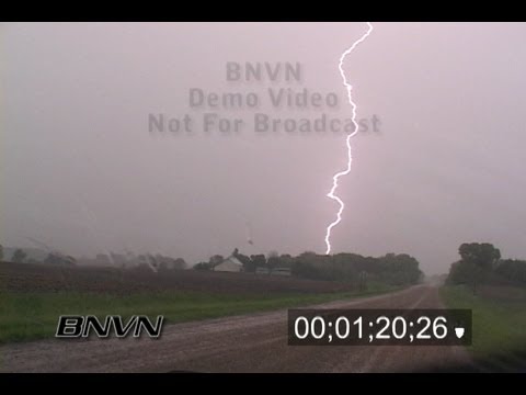 6/7/2005 Vivid Lightning Stock Video