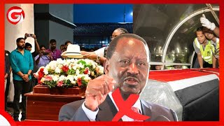 Simanzi Mapokezi Ya Mwili Wa Raila Odinga - Majeshi Na Wananchi Wajitokeza Kwa Wingi....