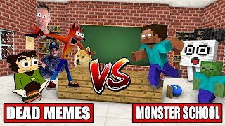 MONSTER SCHOOL VS DEAD MEME - Minecraft Animation