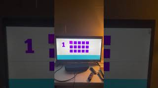 Starfall Numbers 15 Fifteen Red Circles Fifteen Purple Squares