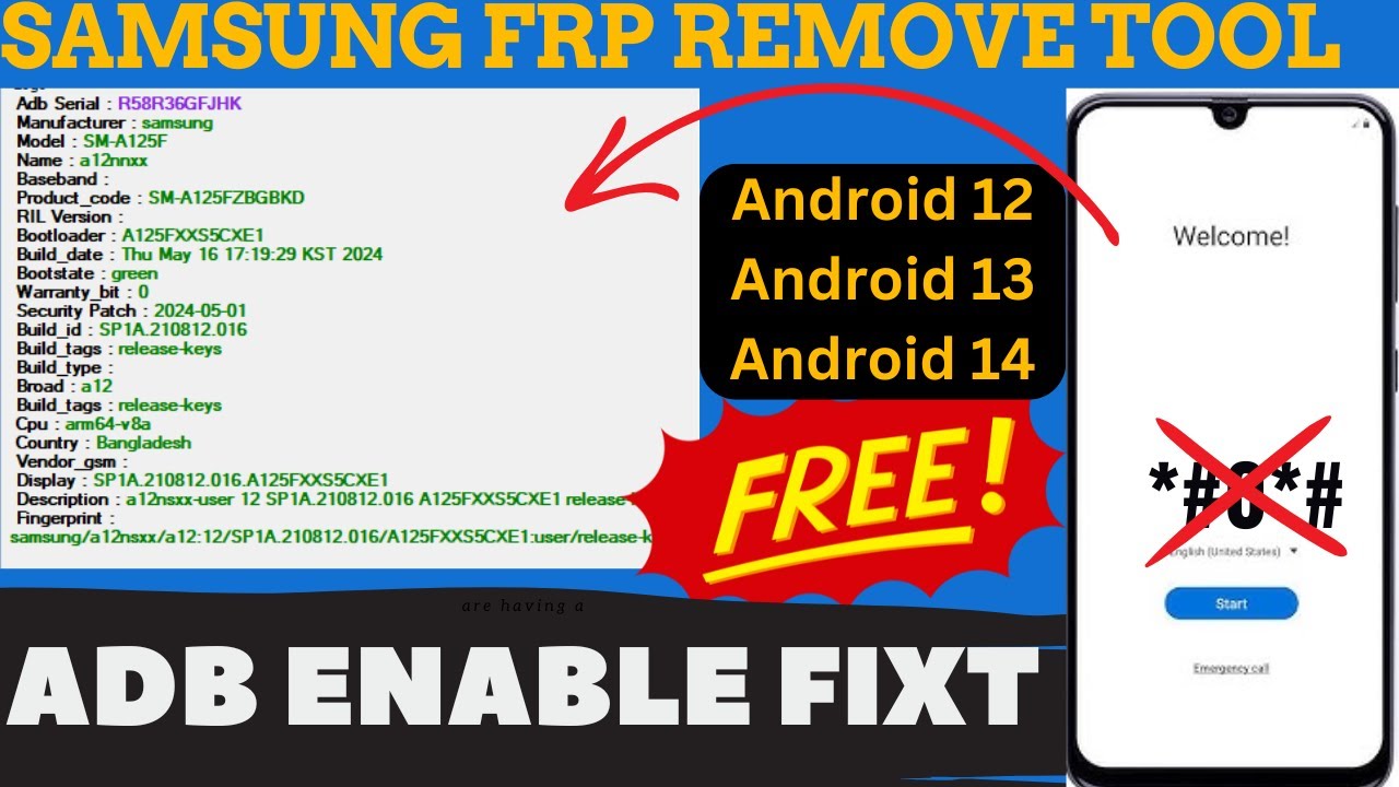 Samsung FRP Bypass Tool 2024 / All Samsung Frp Remove Samsung FRP Bypass Tool 2024 / All Samsung Frp Remove