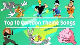 Top 10 Cartoon Theme Songs | Greatest Cartoon Theme Song Intros