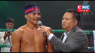 Lao Chantrea vs Taksela (Thai) CNC Khmer Boxing 20/10/2018