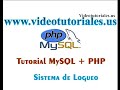 Sistema de logueo con PHP + MySQL