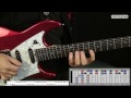 Gitarrentechnik: Legato Pattern in A-moll / C-dur Teil.3 - Verbindung durch Slides
