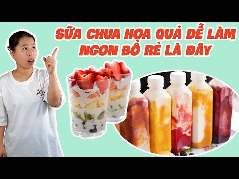 Cách làm sữa chua ngon nhất tai nha