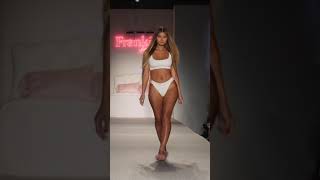 Sofia Jamora Walks For Frankies Bikinis During Miami Swim Week