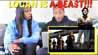 Logan Trailer #2 (2017) REACTION!!!!
