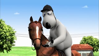 Funniest Cartoon For Kids & Families Dressage -Bernard Bear - Episode 133 Super Toons Tv
