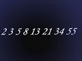 fibinacci numbers by Ken Nordine