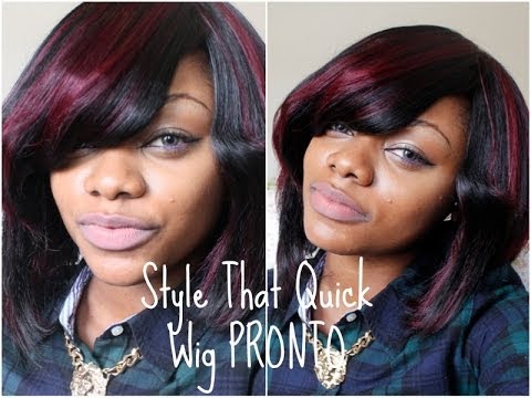 Weave Bobs With Side Bangs Weave Bobs With Side Bangs