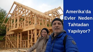 Amerika'da Evler Neden Ahşaptan Yapılıyor? #amerikadayasam #greencard #amerika