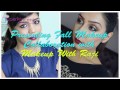 Fall Makeup Blue Gold Eye Makeup Collaboration with Makeupwithraji + Fall Outfit+ Giveaway Winner