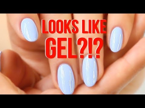 MAKING REGULAR POLISH LOOK LIKE GEL *WIG FLEW* - YouTube