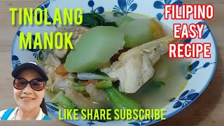 Tinolang Manok Simpling Sangkap.sabaw Palang Ulam Na Taob Lagi Kaldero Ni Inay Moment26