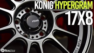 Konig Hypergram Matte Grey, 17X8