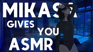 Attack On An Asmr Mikasa Ackerman Gives You Tingles Animated
