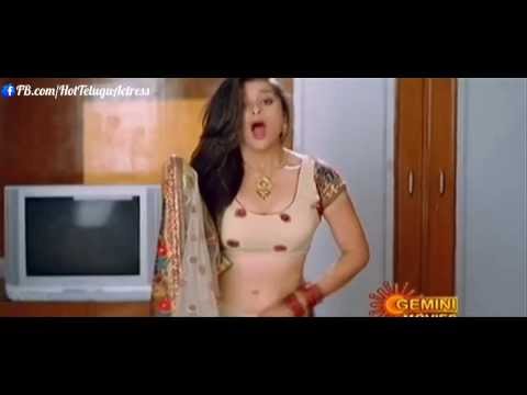Madhurima hot in saree Mounaragam Telugu Movie Repeated video...