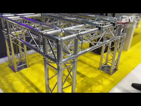 ISE 2023: Milos Exhibits M290 Truss Hanging Corner