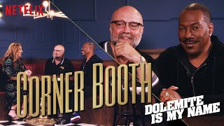 Eddie Murphy and Craig Brewer of Dolemite in the Corner Booth | Netflix