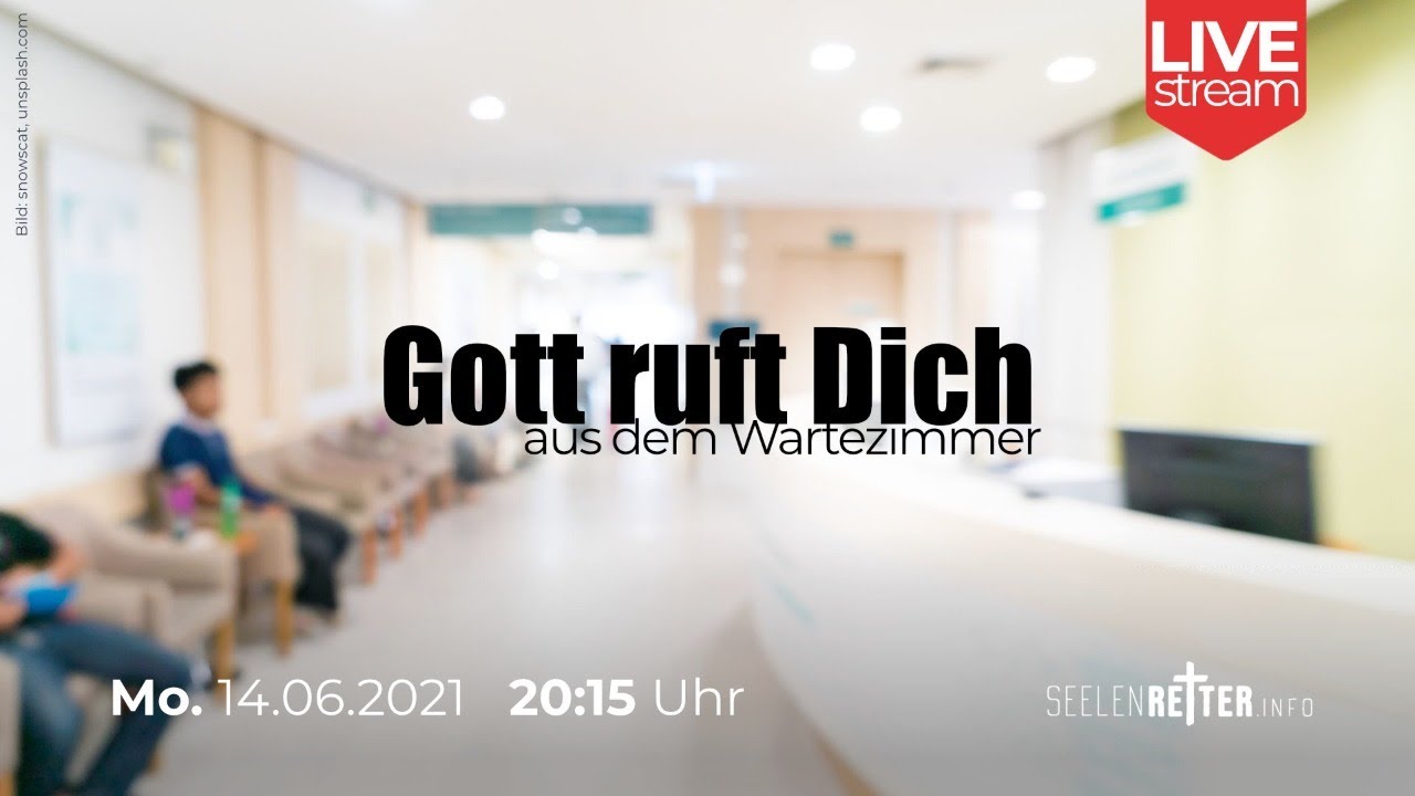 "Nicht die Gesunden brauchen einen Arzt" Lk 5,31 - Mo 14.6., 20:15 Uhr | Christopher Seibel