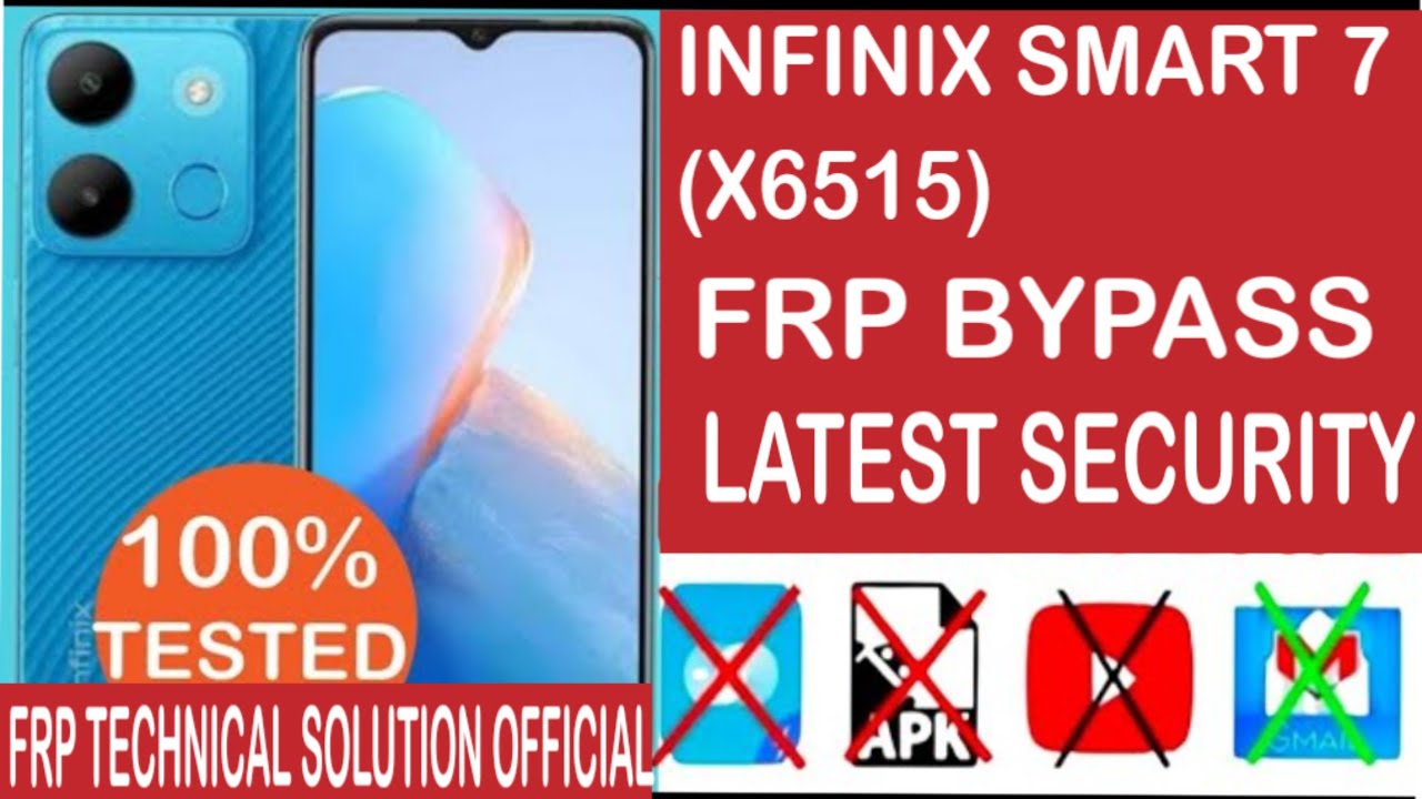 Infinix smart 7 frp bypass / infinix x6515 frp bypass Infinix smart 7 frp bypass / infinix x6515 frp bypass
