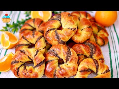 АПЕЛЬСИНОВЫЕ БУЛОЧКИ С МАКОМ - ну, оОчень вкусные! АПЕЛЬСИНОВЫЕ БУЛОЧКИ С МАКОМ - ну, оОчень вкусные!