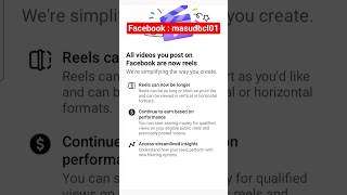 Facebook Update On Content Monetization