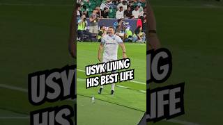 Usyk Living His Best Life On The Football Pitch In Lisbon During Charity Game