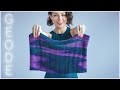 Incredible Color Pooling Trick! Knit This Gorgeous Geode Cowl Pattern!