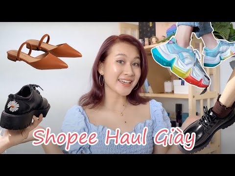 SHOPEE HAUL GIÀY| 5 Đôi Giày Đáng Đồng Tiền Bát Gạo | CHLOE DO