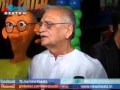 Lyricist Gulzar interview at Nickelodeon Motu Patlu tv show launch Lyricist Gulzar interview at Nickelodeon Motu Patlu tv show launch